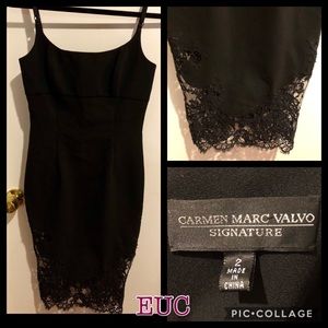 EUC Carmen Marc Valvo Signature - LBD
